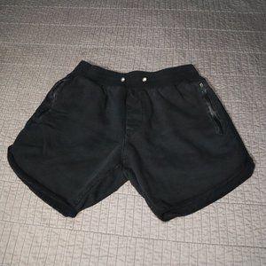 ESNTLS Black Sweat Shorts Adult Small